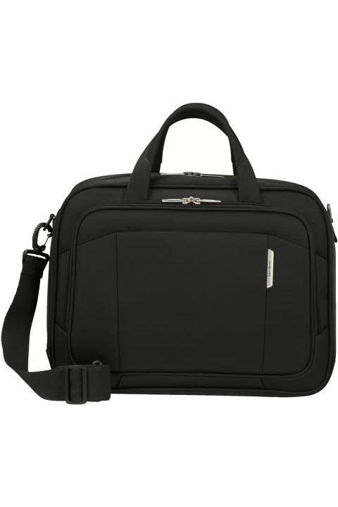 Samsonite Respark Laptop-Schultertasche mit 15.6" Laptopfach Ozone Black