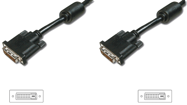 Digitus DVI-Anschlusskabel 2m