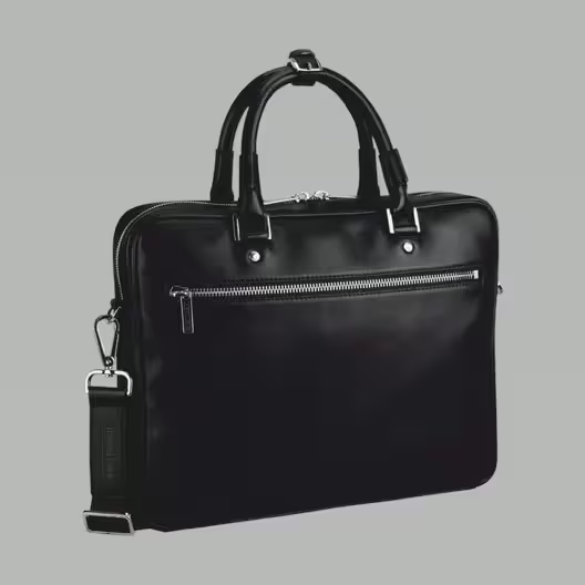 Leonhard Heyden Montreal Leder-RV-Aktenmappe 1-Fach, mit Laptopfach 15"