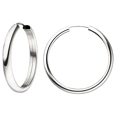 Creolen 925 Sterling Silber Ohrringe Silberohrringe