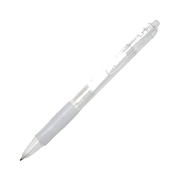 BIC® Kugelschreiber Clic Pen, blaue Mine, weiß-frosted