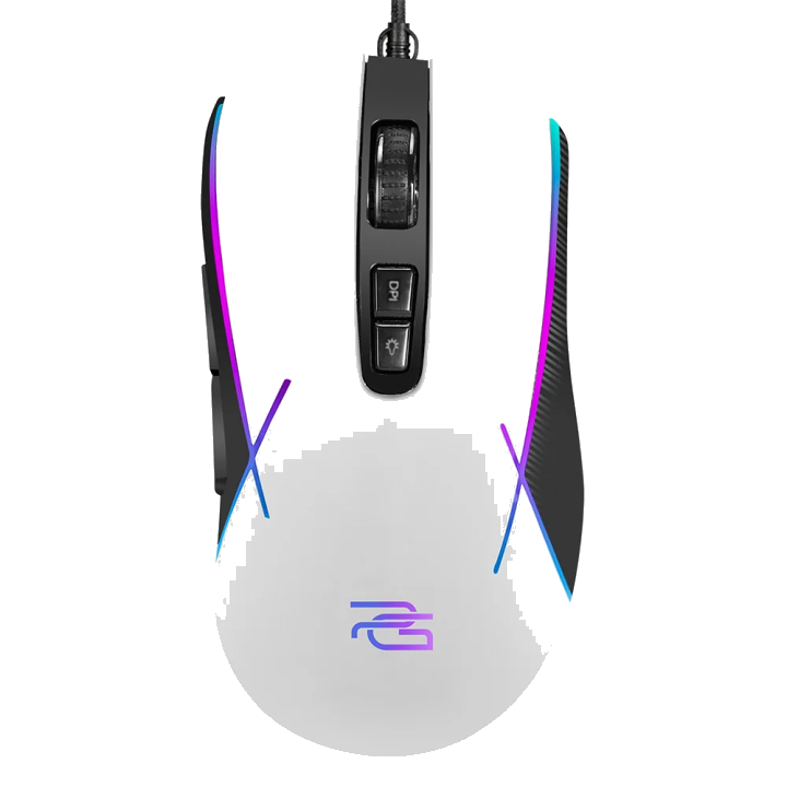 Gaming-Maus Wired USB Proove Defiant, RGB, 7200DPI, Weiß CMDE00000101