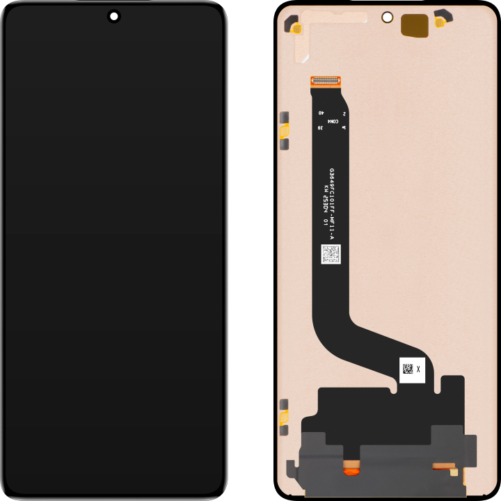 Display mit Touchscreen Huawei Mate X7, Sub Outer, Service Pack 02357HPV