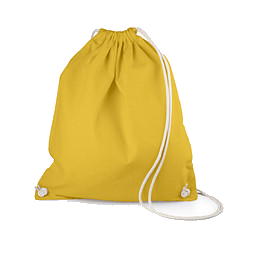 Mister Bags Baumwollrucksack Emma, gelb
