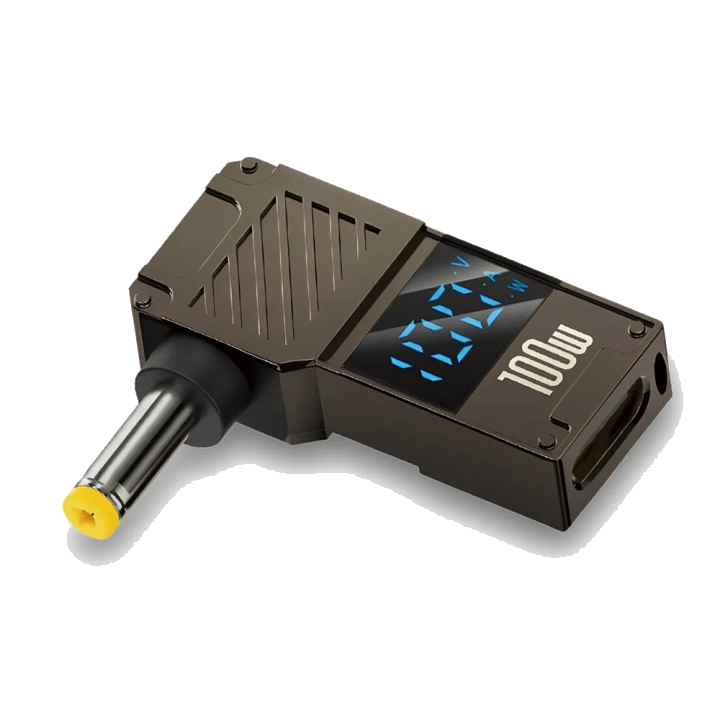 Techsuit LaptopPlugX A22 Ladeadapter, DC - USB-C, Grau