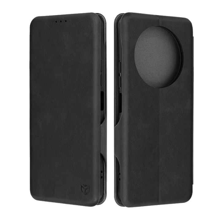 Hülle für Xiaomi Redmi A3x / A3, Techsuit, Safe Wallet Plus, Schwarz