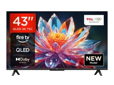 TCL 43T6C QLED Fernseher 43 Zoll Fire TV 4K Smart TV HDR Dolby Vision Alexa 2026