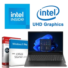 15.6" FullHD Windows 11 Lenovo Notebook INTEL N4500 8GB DDR4 RAM 512GB SSD #7003