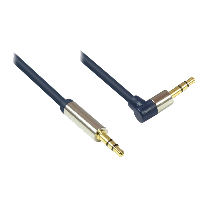 Alcasa 3.5mm - 3.5mm, m-m, 1m audio cable