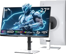 KTC M27T6 27'' Zoll Mini LED Gaming Monitor HD 2560×1440 180Hz HVA Panel HDR1400