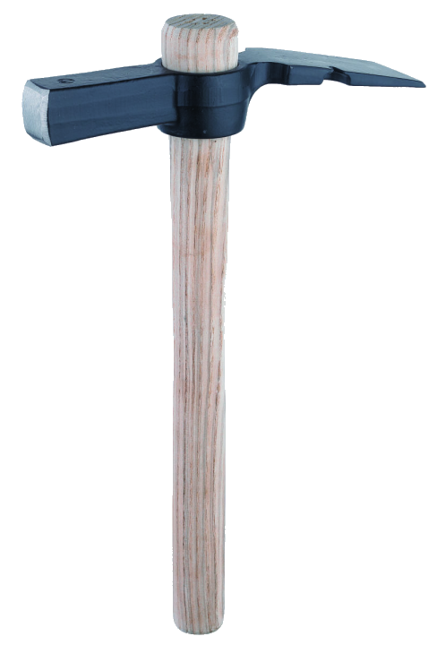 RUTHE Maurerhammer 600g Berliner Form mit Eschenstiel