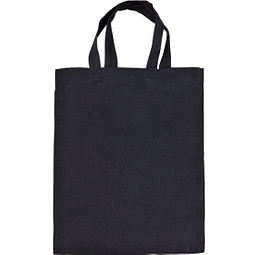 Joytex® Mini-Baumwolltasche, schwarz