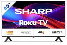 40 Zoll Fernseher (101 cm) Full HD Roku TV – HDR10, USB, WLAN - SHARP 40GD2225E