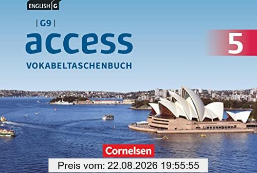 Access - G9 - Ausgabe 2019 - Band 5: 9. Schuljahr: Vokabeltaschenbuch