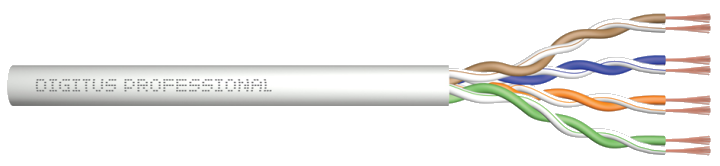 Digitus CAT 6A U/UTP Twisted Pair Roh-Patchkabel