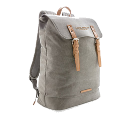 XD COLLECTION Laptop-Rucksack Canvas, PVC frei, grau