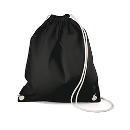 Mister Bags Baumwollrucksack Emma, schwarz