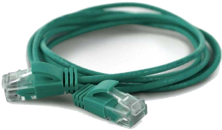 Wantec Patchkabel UTP CAT6a d=2,8mm 2,00m grün