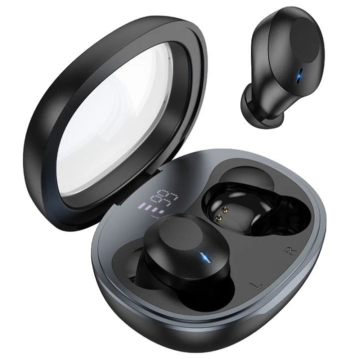 Bluetooth-Freisprecheinrichtung HOCO EQ3, TWS, Schwarz