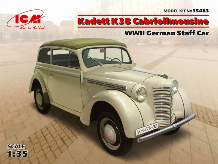 Kadett K38 Cabriolimousine - WWII German Staff Car