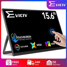 Portable Monitor Touchscreen 15,6 Zoll 10-Punkt-Touch FHD IPS Portable Monitor A