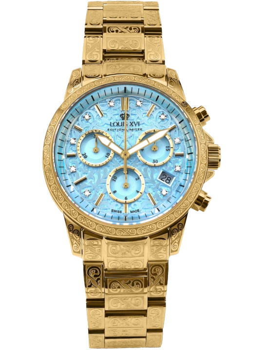 Louis XVI LXVI6003 Damenuhr Palais Royale Chronograph 38mm 10ATM
