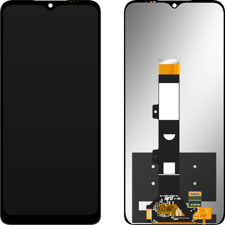 Display mit Touchscreen MP kompatibel mit Motorola Moto E22 / E22i