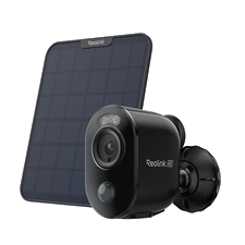 Reolink 4K Überwachungskamera Aussen Akku Argus 3 Ultra WLAN mit Solarpanel