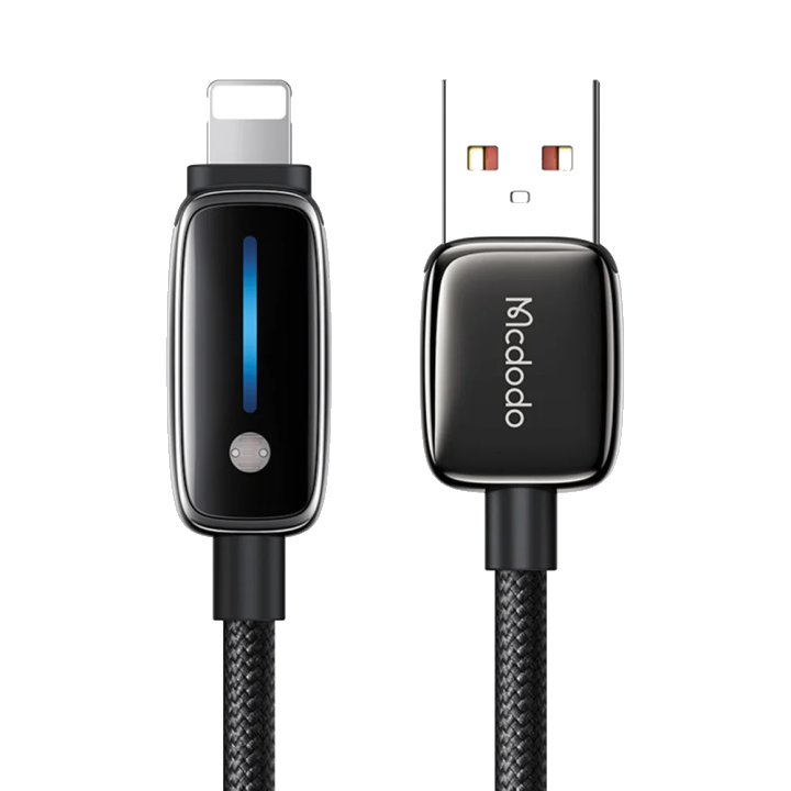 Daten- und Ladekabel USB-A - Lightning McDodo CA-0010, 18W, 1.2m, Schwarz
