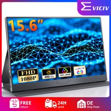 2000:1 Tragbarer Monitor 15,6 Zoll Mobiler Monitore 1080P Display USB C HDMI FHD