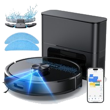 Lubluelu SL60 MAX Lidar Saugroboter mit Absaugstation Wischfunktion Gebraucht!!