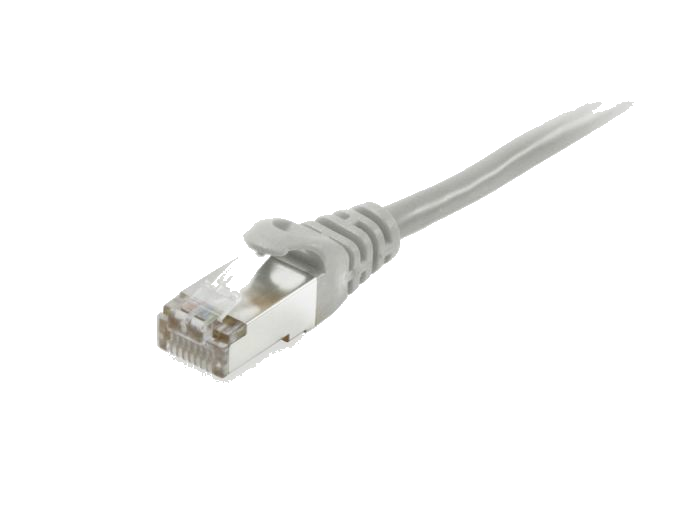 Equip Patchkabel Cat6 S/FTP 2xRJ45 0.15m grau LSZH Polybeutel