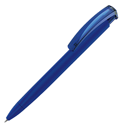 uma® Kugelschreiber TRINITY GUM, blaue Mine, dunkelblau