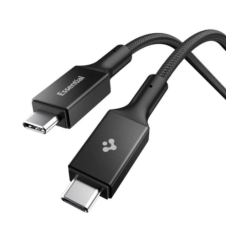 USB-C Daten- und Ladekabel - USB-C Spigen EB10010CC, 100W, 1m, Schwarz ACA09459