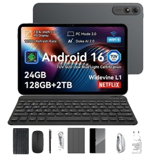 Blackview Pad200 13.4" Tablet 24GB(6+18) RAM 128GB Android 16 4G LTE Widevine L1