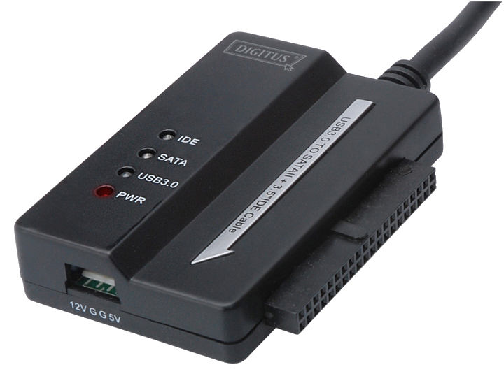 DIGITUS HDD-Adapterkabel USB3.0 -> SATAII + 3.5" IDE