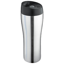 ISOSTEEL® Vakuum-Isolierbecher, 400 ml, silber