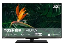 Toshiba Fernseher 32 Zoll Smart TV VIDAA Full HD HDR TV Triple-Tuner 32LV3F63DA