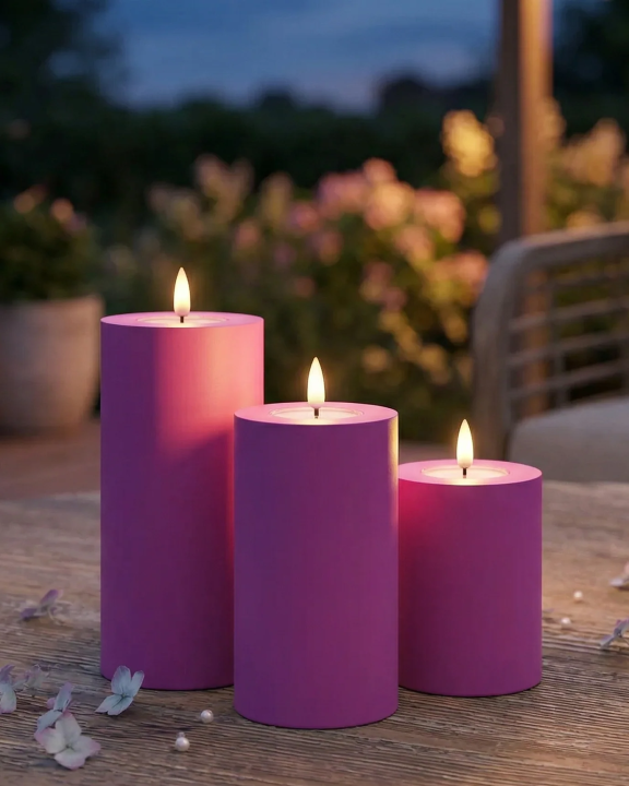 LED Lichtpaket für den Außenbereich Magenta