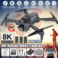 Drohne mit 8K HD Kamera Drohne für Erwachsene Kinder Anfänger Quadrocopter