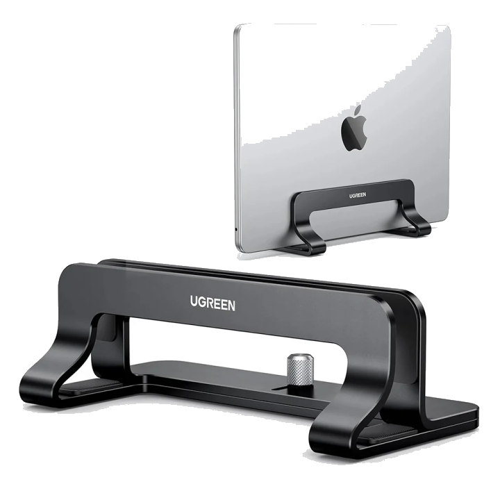 Vertikaler UGREEN LP258 (25706) Laptopständer für Laptops mit einer Dicke von 12mm - 26mm, Schwarz