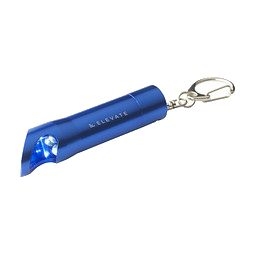 Taschenlampe mit Flaschenöffner, blau