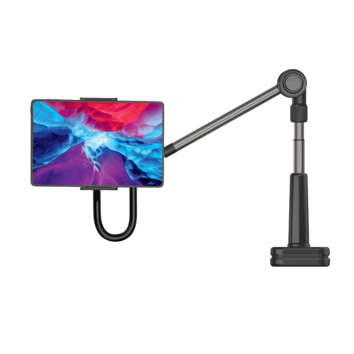 Fixed Relax Schreibtischhalterung für Tablet, 7 Zoll - 13 Zoll, Schwarz