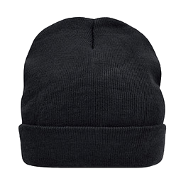 Strickmütze, schwarz