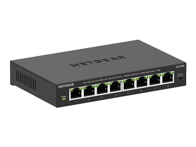 NETGEAR GS308E Plus Switch 8x 1G Ethernet