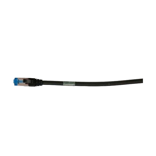 Synergy21 Patchkabel RJ45, CAT6A 500Mhz, 0,15m, schwarz, S-STP(S/FTP), AWG26, LSZH,