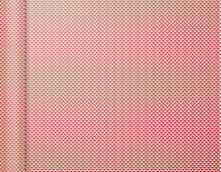 Clairefontaine Geschenkpapier , Tiny Rolls Dreiecke rot,