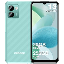 DOOGEE N50 Pro Smartphone Ohne Vertrag 20GB+256GB Android 13 Handy Dual SIM LTE
