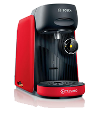 Bosch TAS163E Finesse Tassimo Kaffee Kapselmaschine Intellibrew rot B-Ware