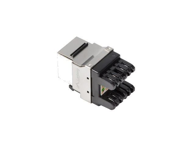 LANBERG Keystone Modul RJ45->LSA CAT.6 FTP 180°